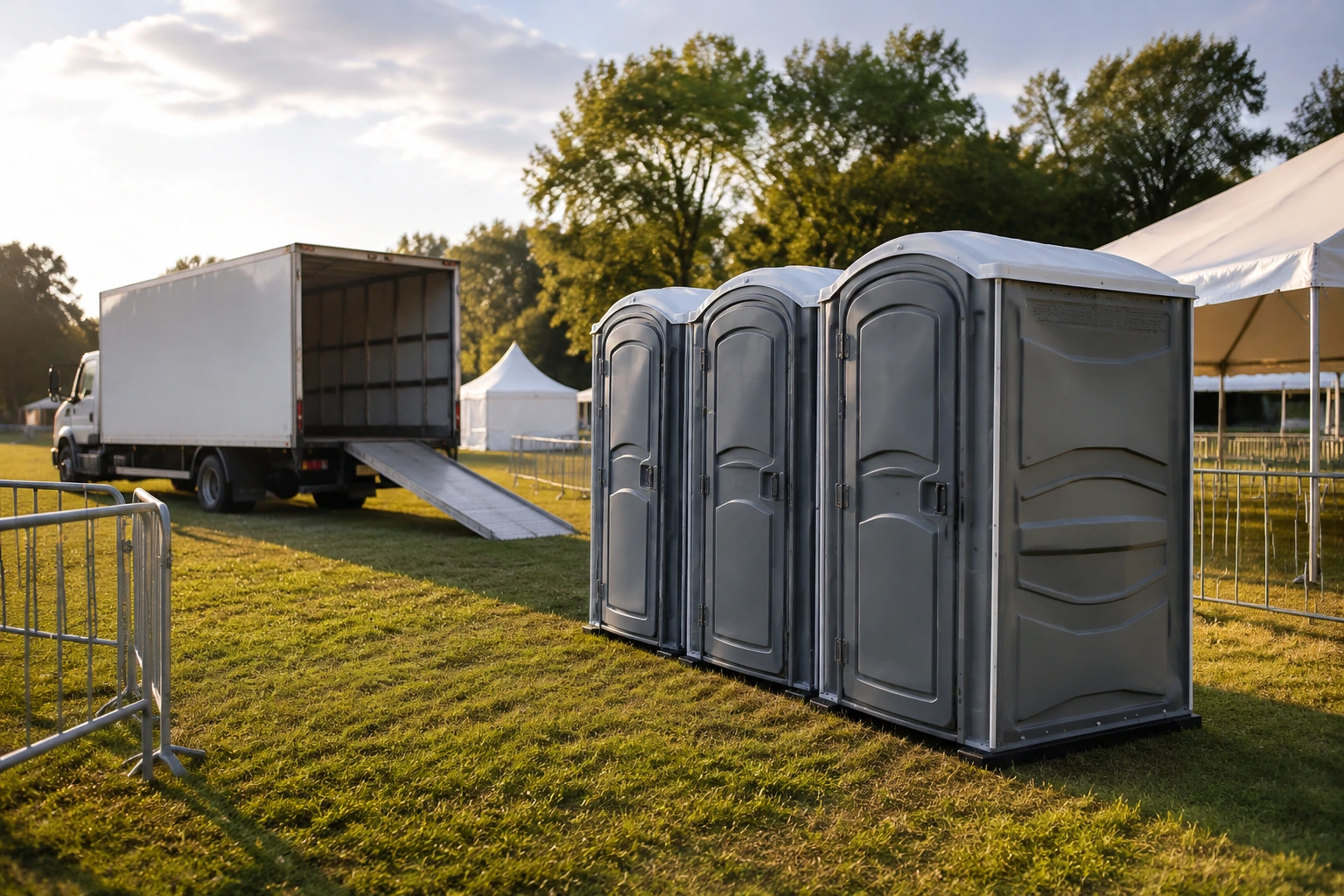 Portable restroom rental planning for Berwyn, IL